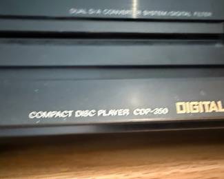 Sony CDP-350 Compact Disc Player
