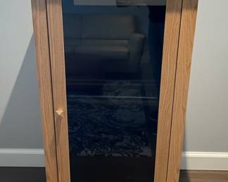 Amish Outlet Oak Media Cabinet