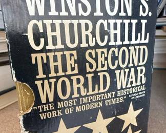 Winston Churchill's The Second World War Book Set