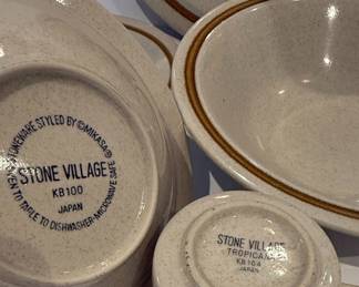 Mikasa Stone Village Tropicale Dinnerware Set
