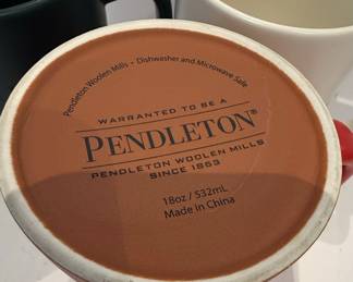 Pendleton Woolen Mills Ceramic Mugs