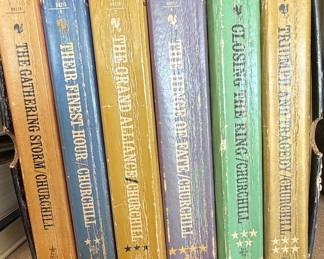 Winston Churchill's The Second World War Book Set