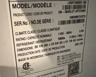 LG Single Door Refrigerator