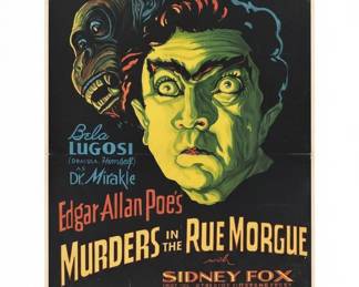 Edgar Allan Poes Murders in the Rue Morgue Movie Poster