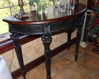Demi-Lune Console Table 46 W x 37 H x 20 D $200 or Best Offer