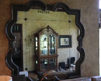 Large Mirror 64" Square