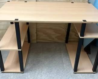 Open Shelving Desk