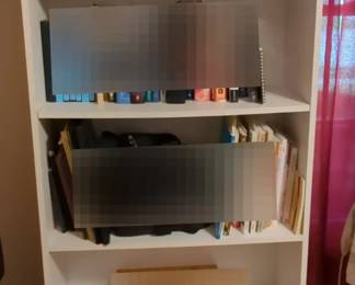 White Bookshelf