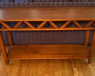 Wood Console Table