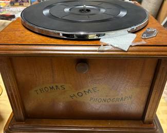 victrola reproduction with CD player and radio
