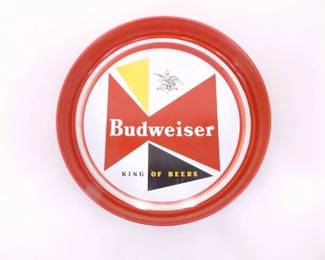 Vintage Budweiser 13.5" Metal Serving Tray