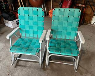 Vintage Folding Chairs 