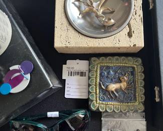 Laurie Eisenhardt Cat Tile