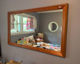 Wood Framed Mirror 