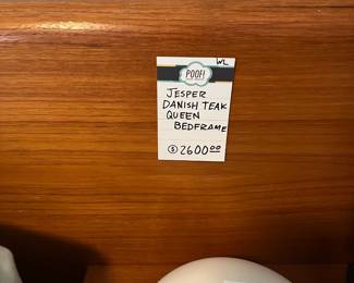 Jesper Danish Teak Queen Bedframe