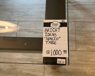 Bright Ideas "Spazio" Table