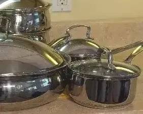 14 Pc Belgique Pots Pans Set