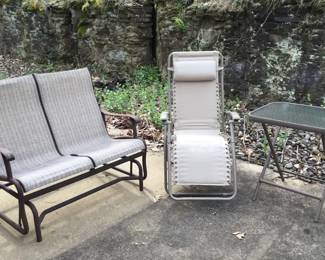 Metal Mesh Glider  More