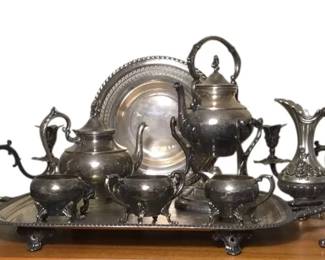 Silver Plate Tea Service