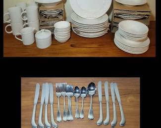 ONEIDA Wicker Stoneware  Flatware