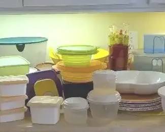 Tupperware And Melamine