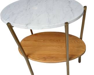 Marble Top Side Table