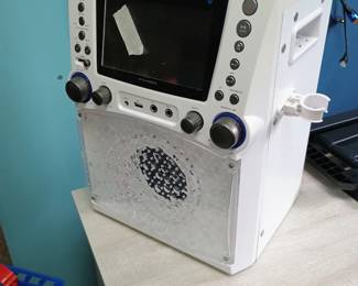 Karaoke machine but no microphones