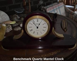 Benchmark Quartz Mantel Clock