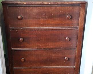 Antique Pine Drawer Chest