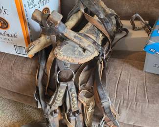 Vintage Pack Saddle Rigging