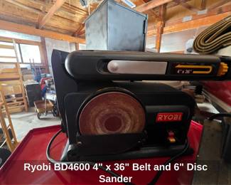 Ryobi BD x Belt and Disc Sander