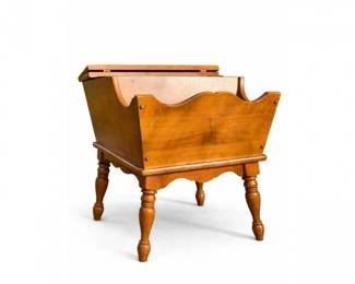 13 VintageMersmanDoughBoxSideTableColonialEarlyAmericanStyle