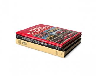 59 VintageFireEngineAntiquesBookStack