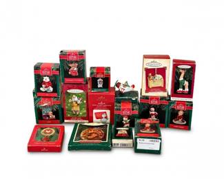 58 LargeHallmarkKeepsakeOrnamentLotVintageChristmasCollection