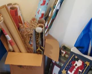 Lots of holiday decor 