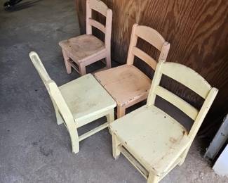 Children's chairs
