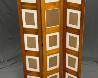 Picture frame room divider