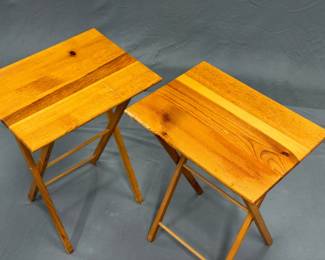 Solid wood TV tables