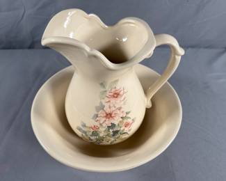 McCoy pitcher and basin