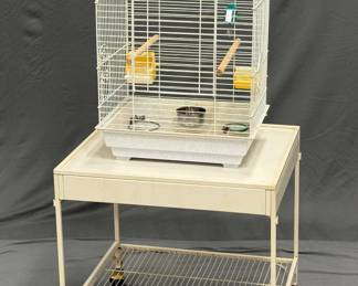 Large vintage birdcage