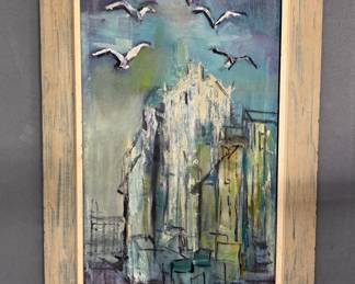 Original canvas, oil, painting