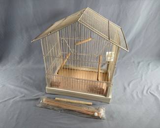 Small vintage birdcage