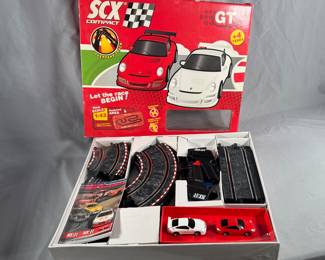 Vintage slot car set