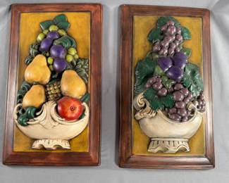 HAnd painted ceramic art