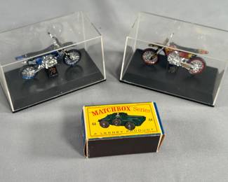Collectible matchbox and heavy hitters