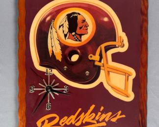 Vintage Washington Redskins, Clock