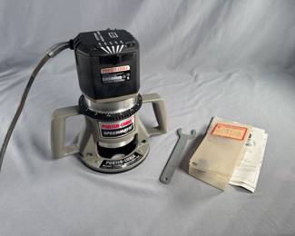 Porter cable 3 1/2 hp variable speed router