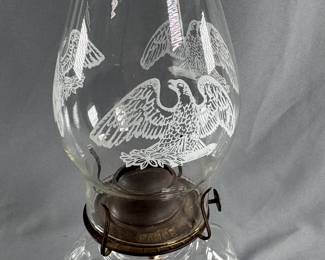 Eagle oil lamp