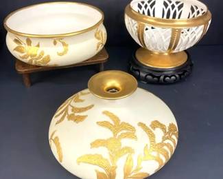 PM001 Antique Gilded Porcelain Collection