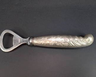 MD001 Sterling Silver Handled Bottle Opener